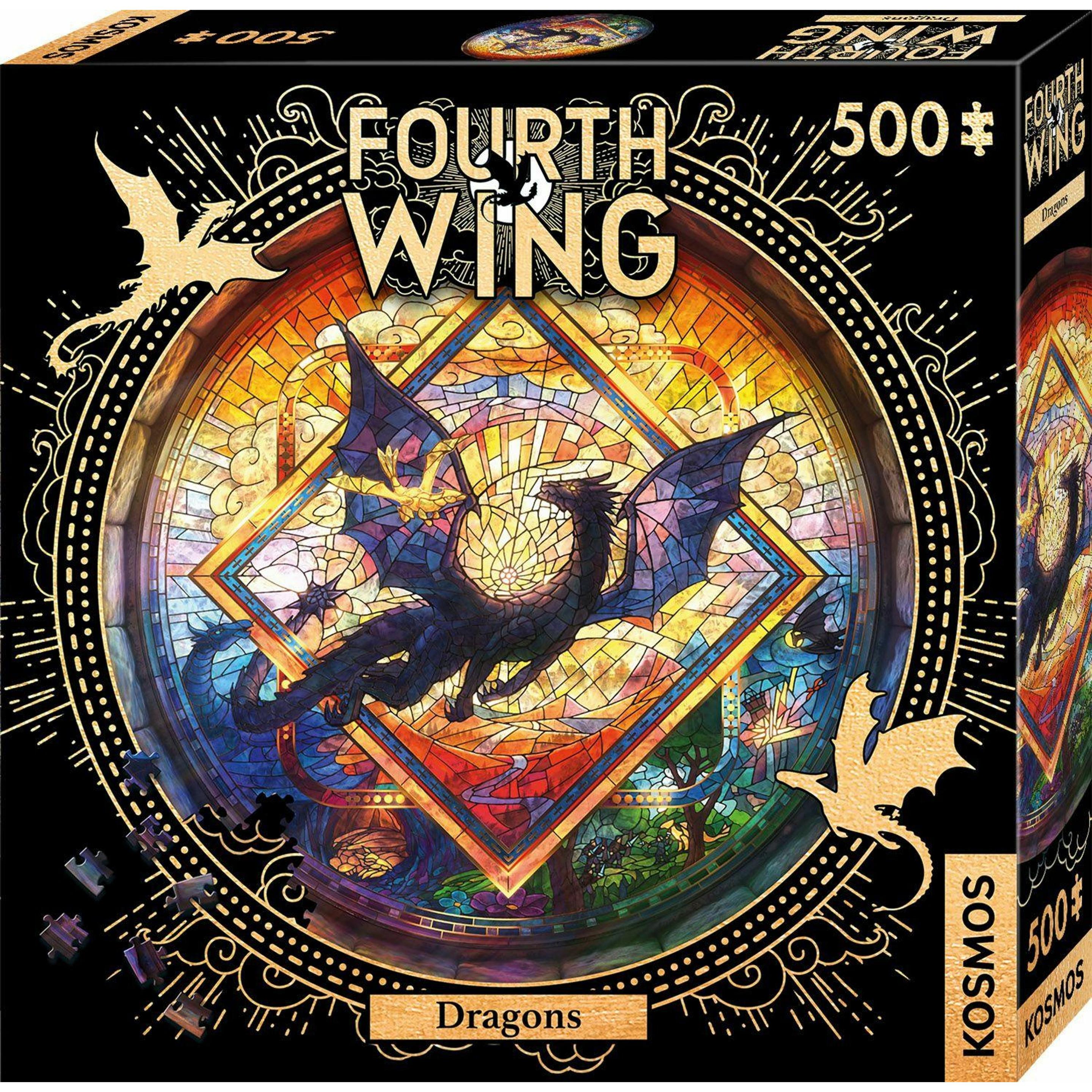Kosmos Puzzle: Fourth Wing - Dragons (500 pezzi)