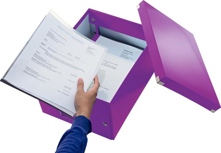 Actual product image Leitz Wow Click & Store Storage Box (A4)