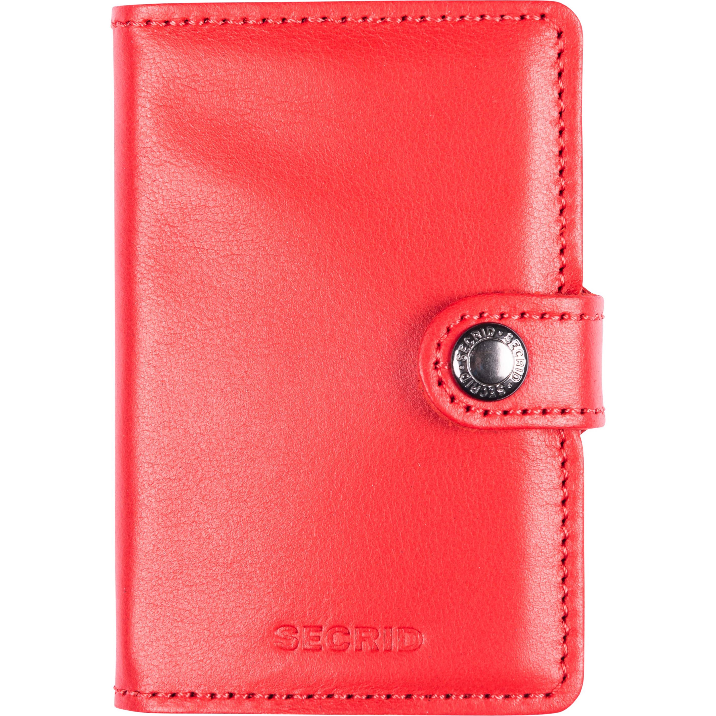 Secrid, Donne, Portafoglio, Miniwallet, Rosso