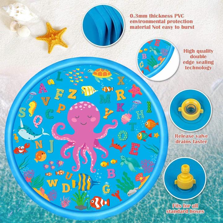 Actual product image Splash Pool Splash Pad Sprinkler