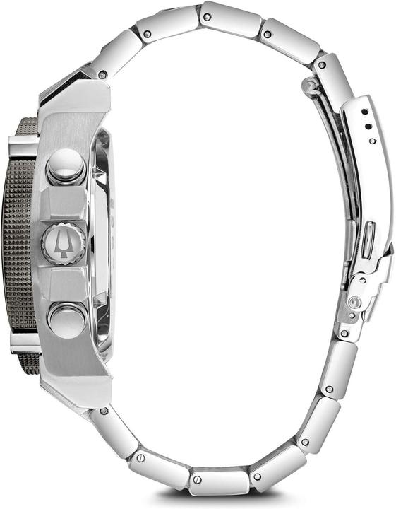 Produktbild Bulova Herrenchronograph mit Datumsanzeige und Edelstahlarmband (Chronograph)