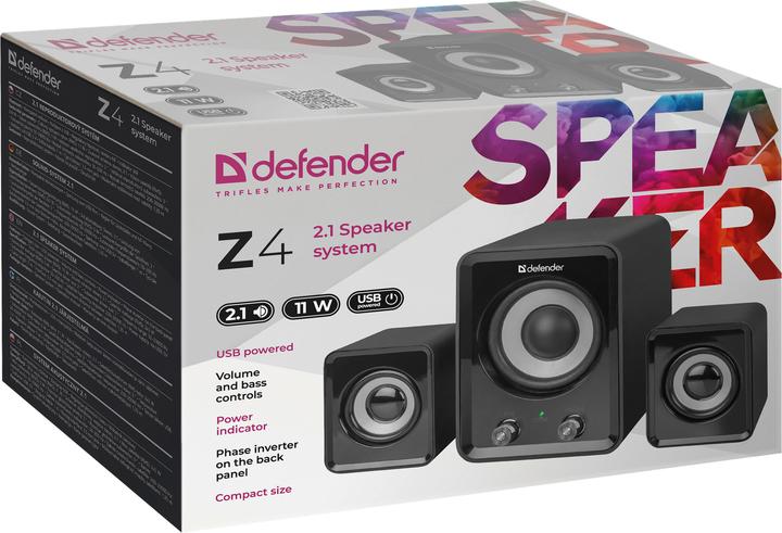 Actual product image Defender 2.1 Act speaker system Z4 16W