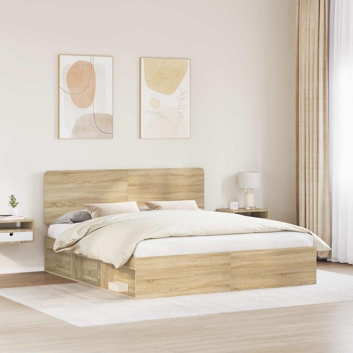 Image du produit vidaXL Moderner Bettrahmen (200 x 200 cm)