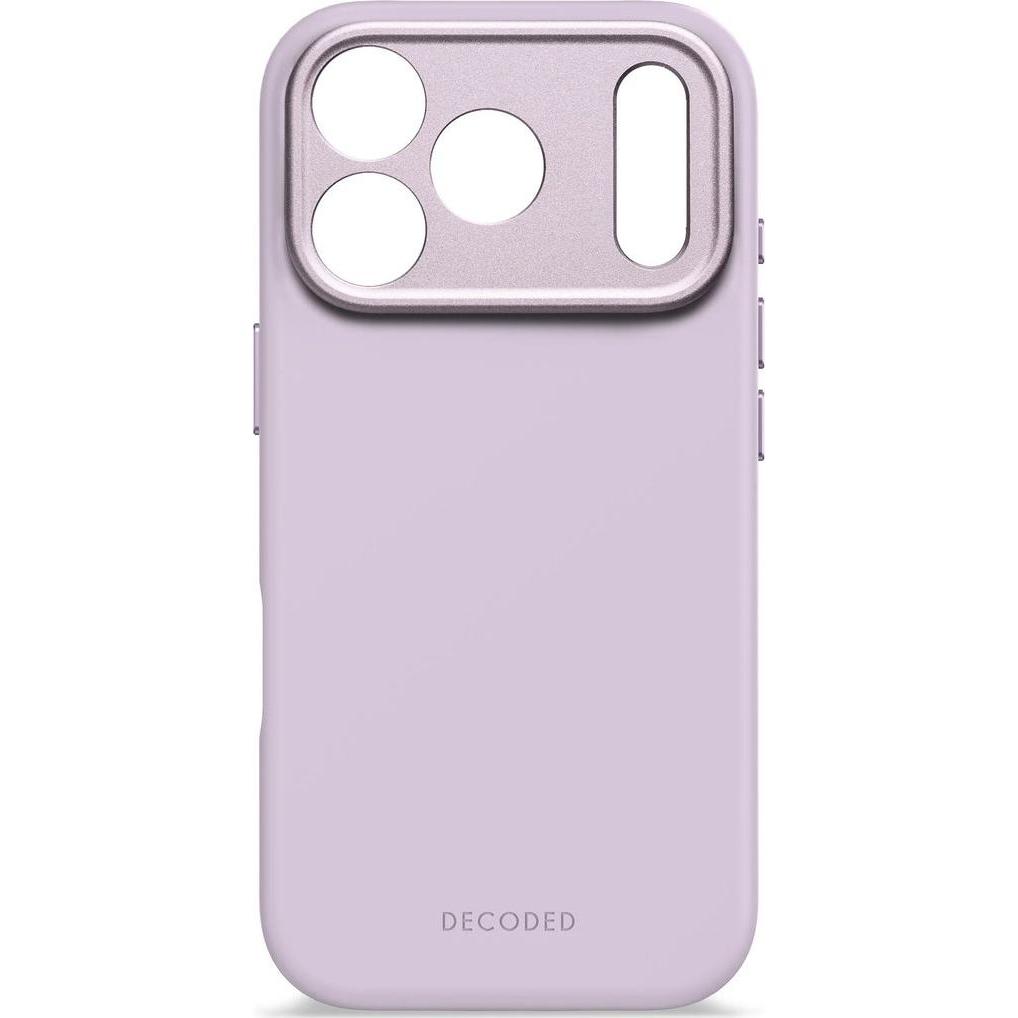Decoded Silicone Backcover Apple iPhone 17 Pro Lavender (Apple iPhone 17 Pro), Cover smartphone, Viola