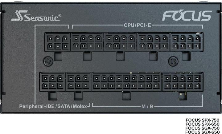 Actual product image Seasonic Focus SGX (750 W)