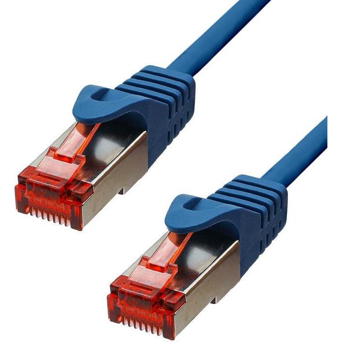 ProXtend F/UTP CAT6 LSZH AWG 26 CU Blue 3M (F/UTP, CAT6, 3 m), Netzwerkkabel