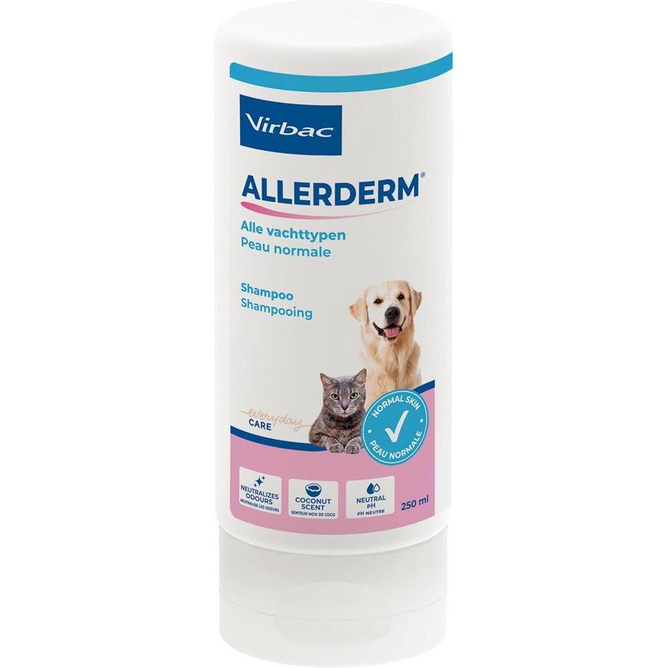 Virbac Allerderm Normal Szampon 250ml (Cane, Gatto), Igiene animale