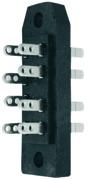 Actual product image Telegärtner Connector according to DIN 41 622 Contact arrangement asymmetrical Female connector B 8 a 4