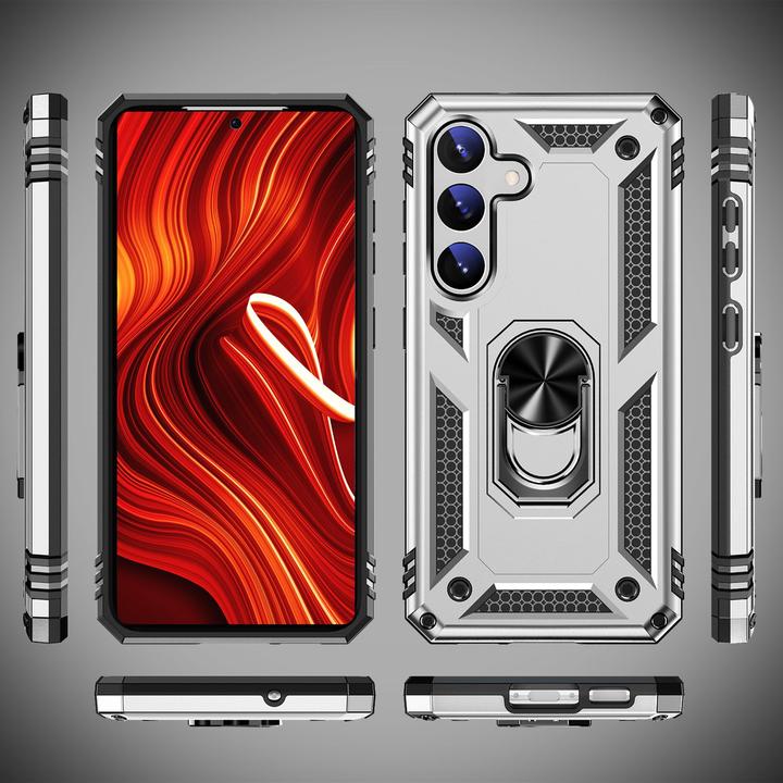 Actual product image Nalia Shockproof Military Style Ring Cover (Samsung Galaxy S24)