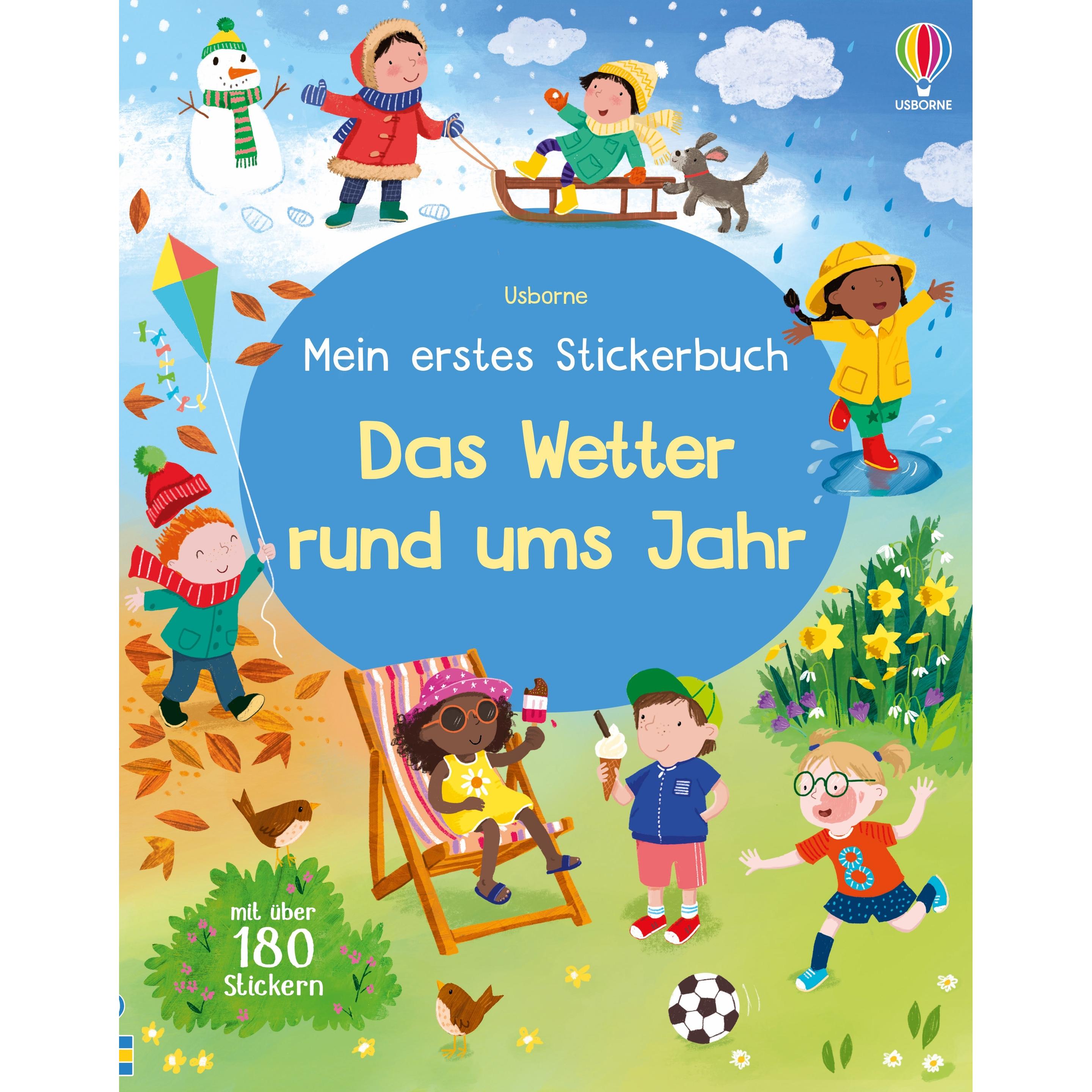 Usborne Publishing, Sticker, Mein erstes Stickerbuch: Das Wetter run