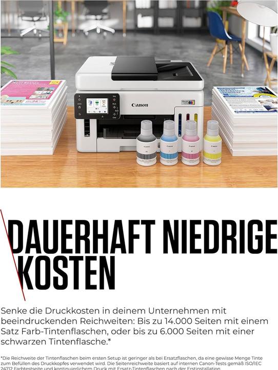 Actual product image Canon Maxify GX 6150 (Ink tank, Colour)