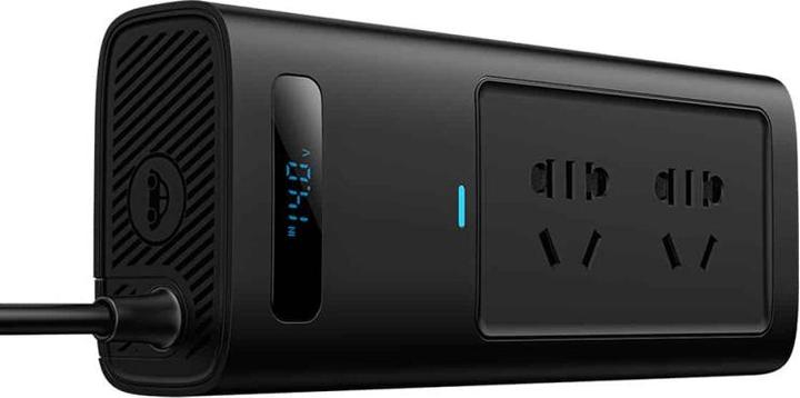 Immagine prodotto Baseus - Power Inverter Pro (CGNB020101) - USB, 2x Type-C, 220V CN/US/EU Plug, 150W - Black