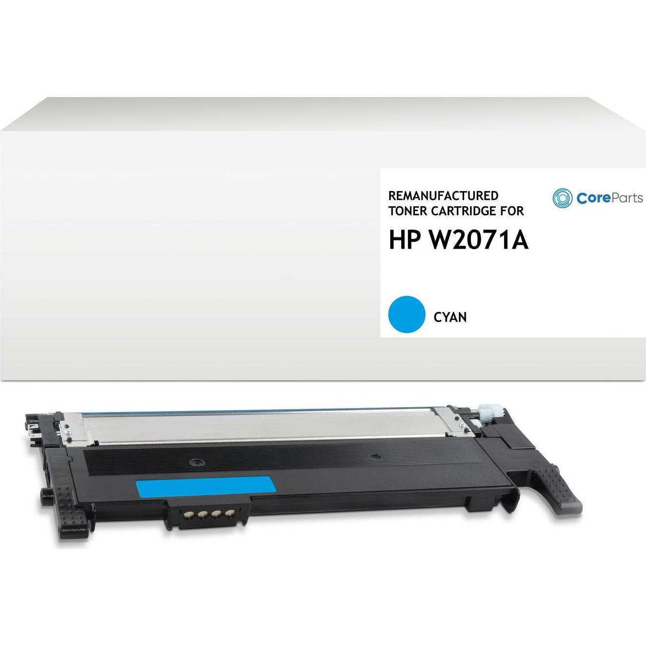 CoreParts, Toner, Toner Cyan for HP, Pages: 700
