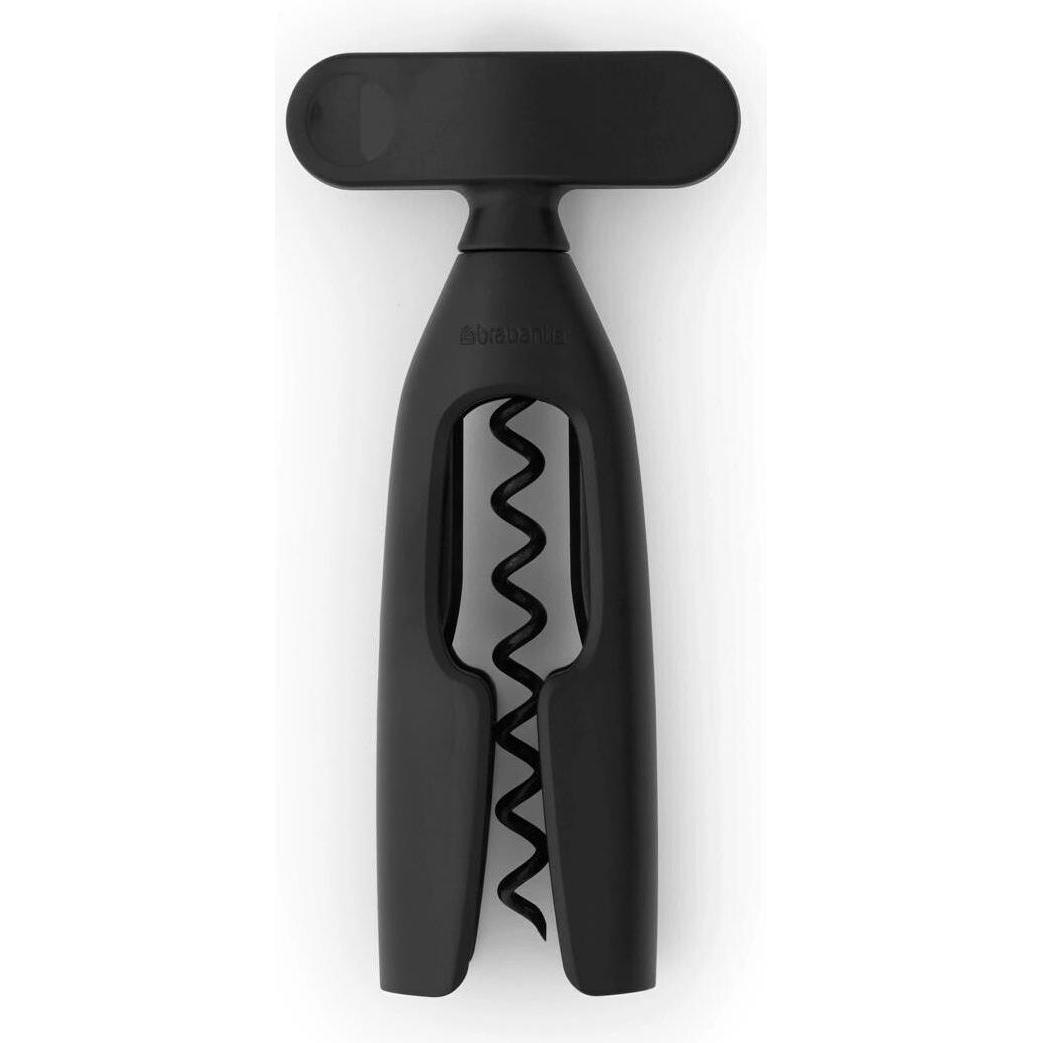 Brabantia Korkenzieher, Flaschenöffner, Grau