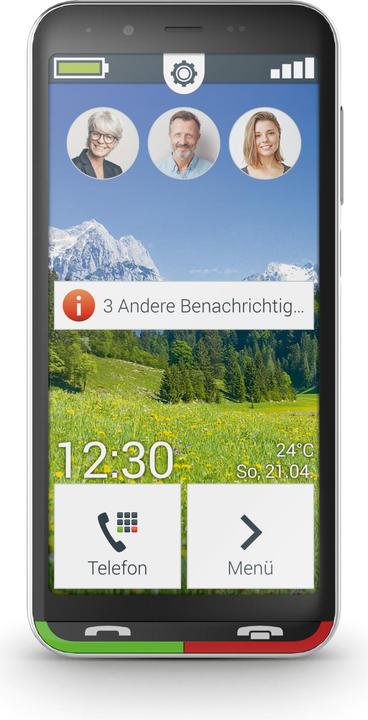 Produktbild Emporia Super Easy (32 GB, Schwarz, 4.95", Single SIM, 4G)