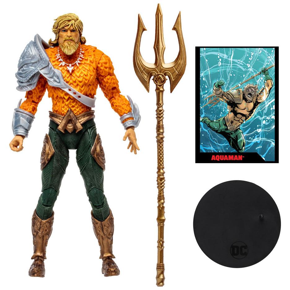 Thumbnail - McFarlane DC Direct Page Punchers figurine et comic book Aquaman (Aquaman) 18 cm