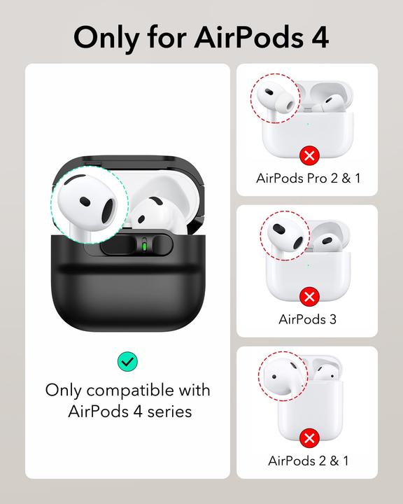 Actual product image ESR PULSE CASE AirPods4 (Headphone sleeve)