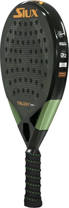 Actual product image Siux Paddelschläger Trilogy Pro 5 2025 Schwarz grün Kohlenstoff EVA