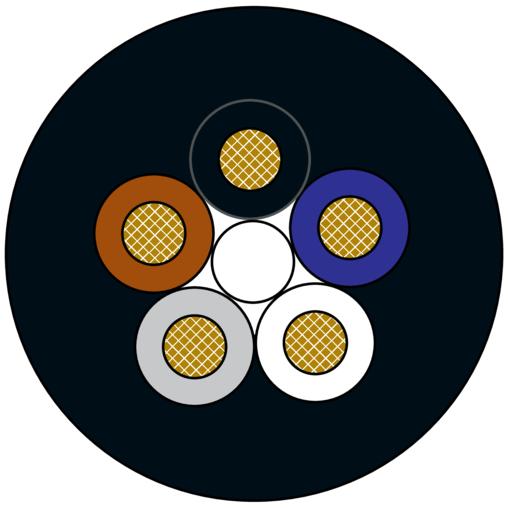 Murr Elektronik Murrelektronik 7000-12121-6190020 Sensor-/Aktor-Steckverbinder, unkonfektioniert, Cavo + Spina elettrica