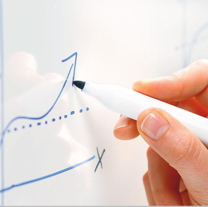 Image du produit Dahle Tableau blanc professionnel 120x90cm (120 x 90 cm)