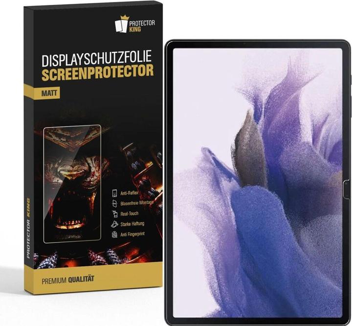 Protectorking 6x Displayschutzfolie matt Anti-Reflex entspiegelt (6 Stück, Galaxy Tab S7)