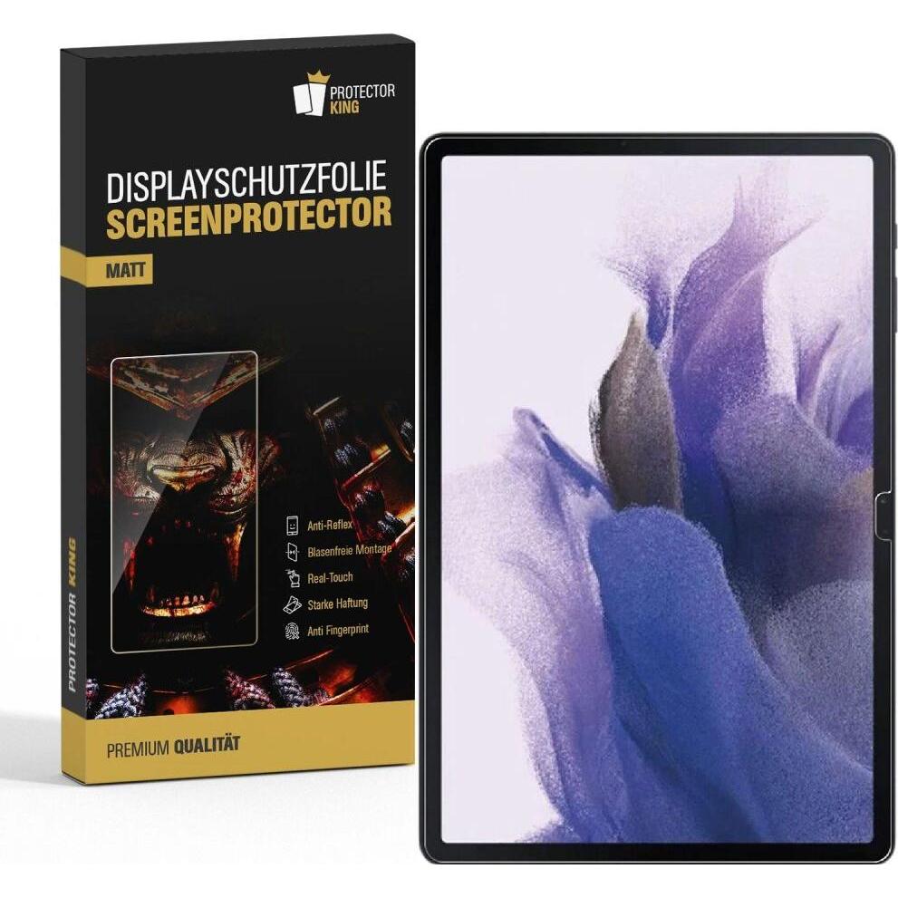 Protectorking 3x Displayschutzfolie matt Anti-Reflex entspiegelt (3 Stück, Galaxy Tab S7), Tablet Schutzfolie