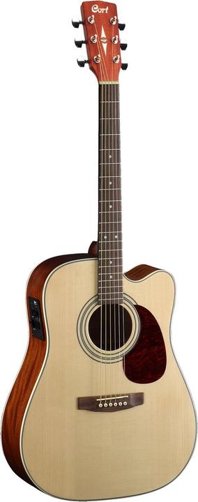 Cort Guitars MR500E Open Pore electric-acoustic westerngitaar (Western guitar, Back and sides: laminated mahogany, Body: Solid spruce, Fingerboard: Ovangkol)