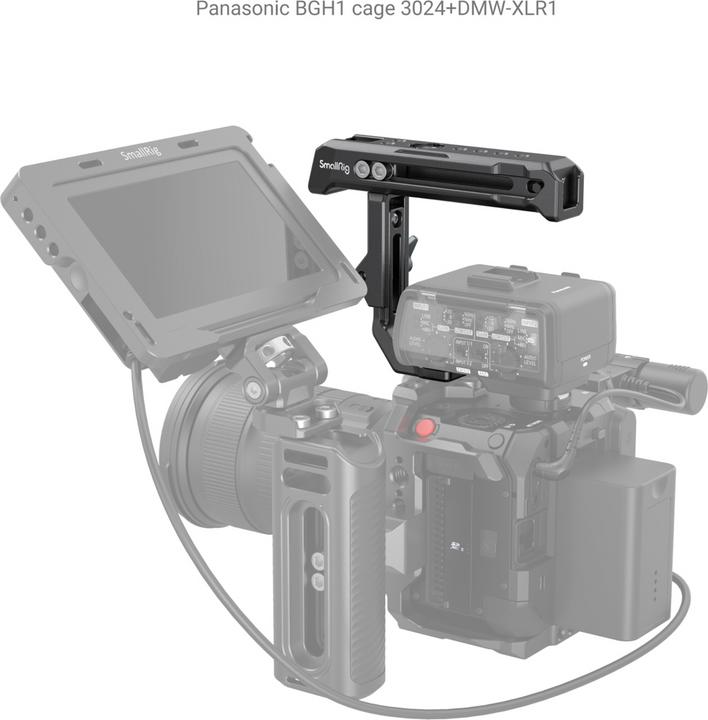 Produktbild SmallRig Top Handle for Sony XLR-K1M / K2M / K3M and Panasonic DMW-XLR1 Adapter 3082