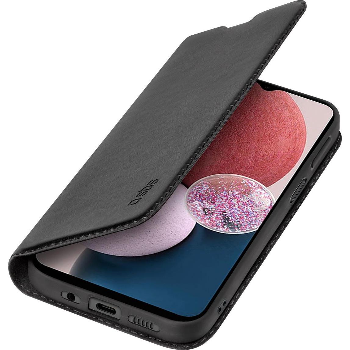 SBS Wallet Lite (Samsung Galaxy A13), Smartphone Hülle, Schwarz