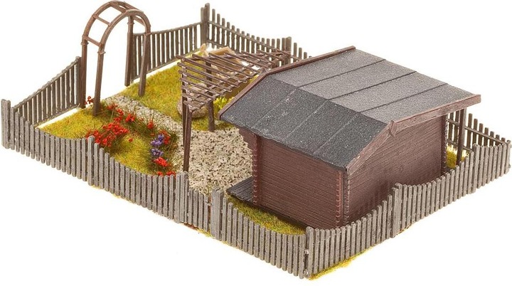 Actual product image Faller 180491 H0 allotment garden with L