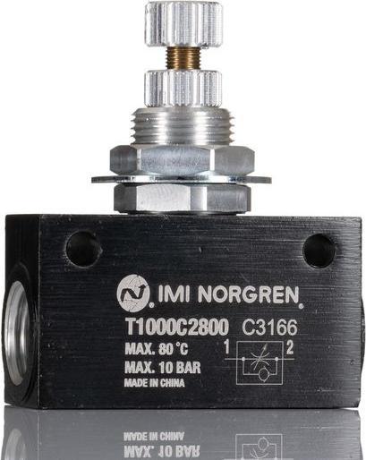 Actual product image Norgren Block form flow regulator,G1/4 BSPP