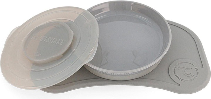Actual product image Twistshake Click-Mat Mini + Plate