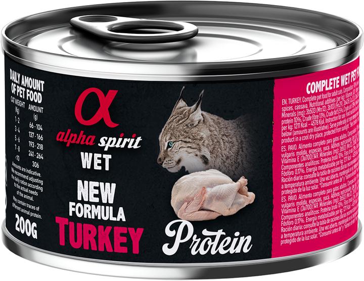 Produktbild Alpha Spirit CAT Turkey can, AlphaSpirit, 200 g (200 g)