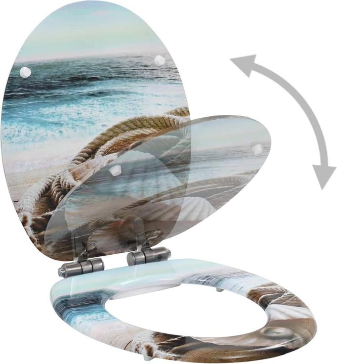 Produktbild vidaXL Toilettensitz