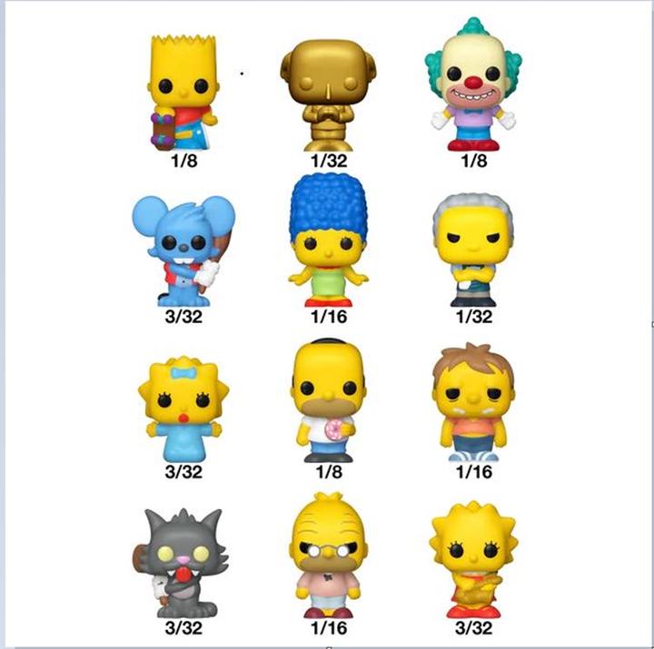 Produktbild Funko BITTY POP ASSORTIMENTO The Simpsons 1pz