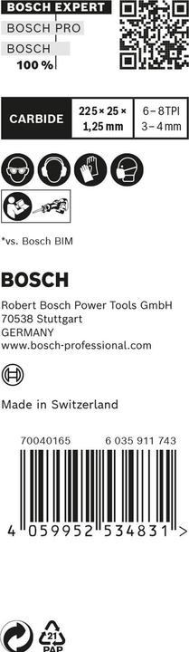 Actual product image Bosch Professional Zubehör Multi Material