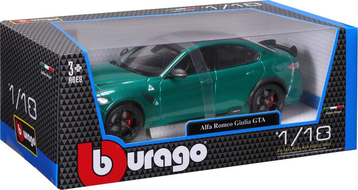 Image du produit Bburago 928814.004 bburago- Alfa Romeo Giulia GTA 20020 1:18 verde