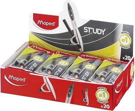 Actual product image Maped Study 120 Zirkel + Bleistift