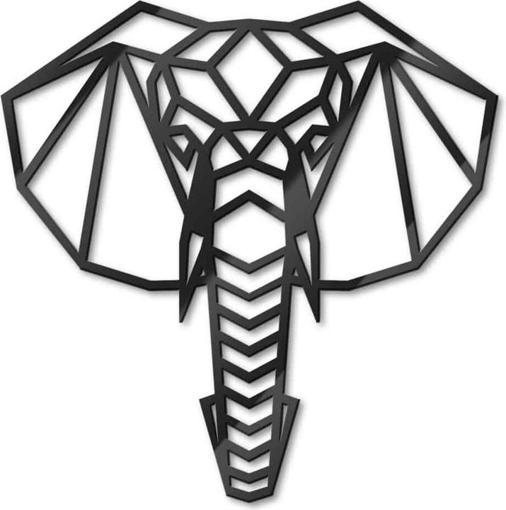 Trenddeko Origami Elefantenkopf