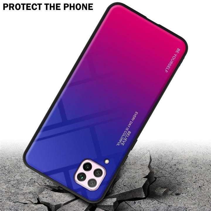 Immagine prodotto Cadorabo Copertura in vetro TPU 2 colori (Huawei Nova 7i, Huawei P40 Lite)