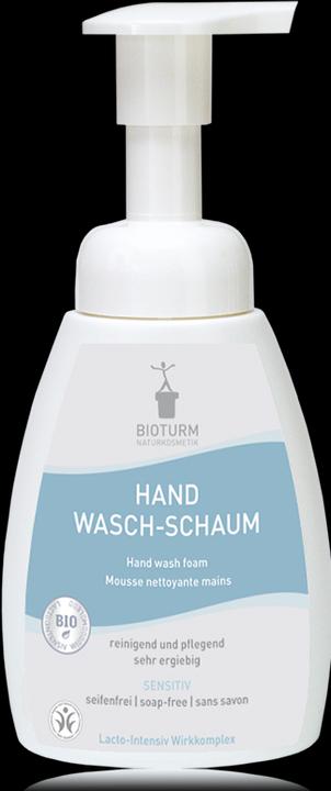 Bioturm Mousse lavante pour les mains (Savon liquide, 250 ml)