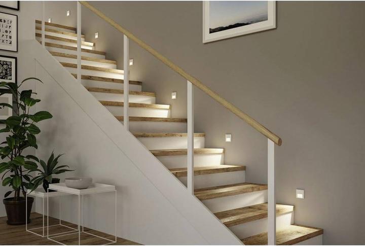 Produktbild Paulmann WAND EBL SET HF LED 1X1W (TSARO ECKIG WEIss) (120 lm)