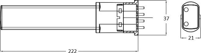 Produktbild Bailey 145642 (2G7, 600 lm)