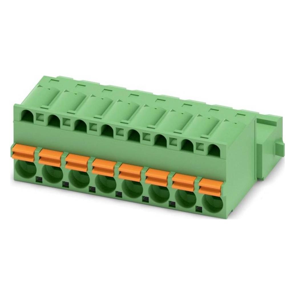 Phoenix Contact Verde Connettori Pcb Phoe, Cavo + Spina Elettrica,