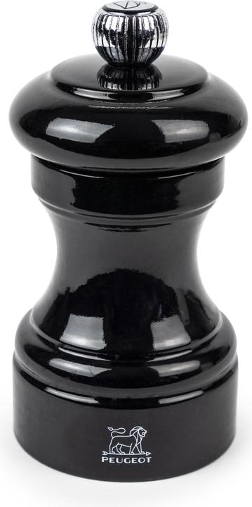 Schwarz lackiertes Holz