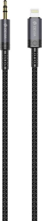 Devia câble audio Ipure EC619 Lightning - jack 3,5 mm 1,0 m noir (1 m, Jack 3,5 mm (AUX))
