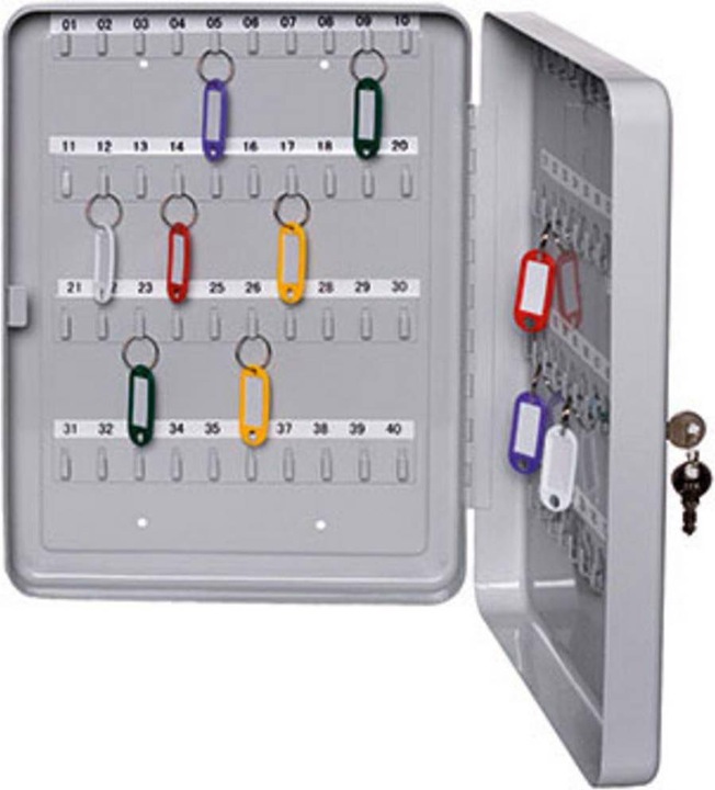 Actual product image Alco Key cabinet28xfor80key light gray