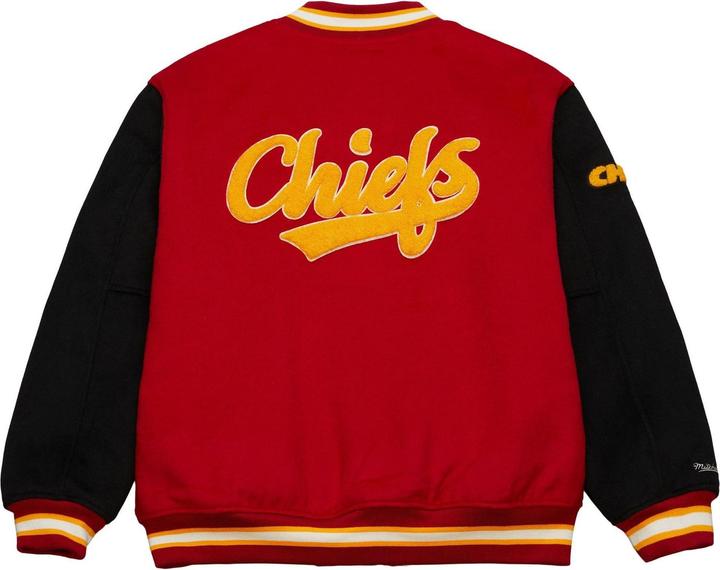 Actual product image Mitchell & Ness M&N Legacy Varsity Wool Jacket - NFL Kansas City Chiefs - S (S)