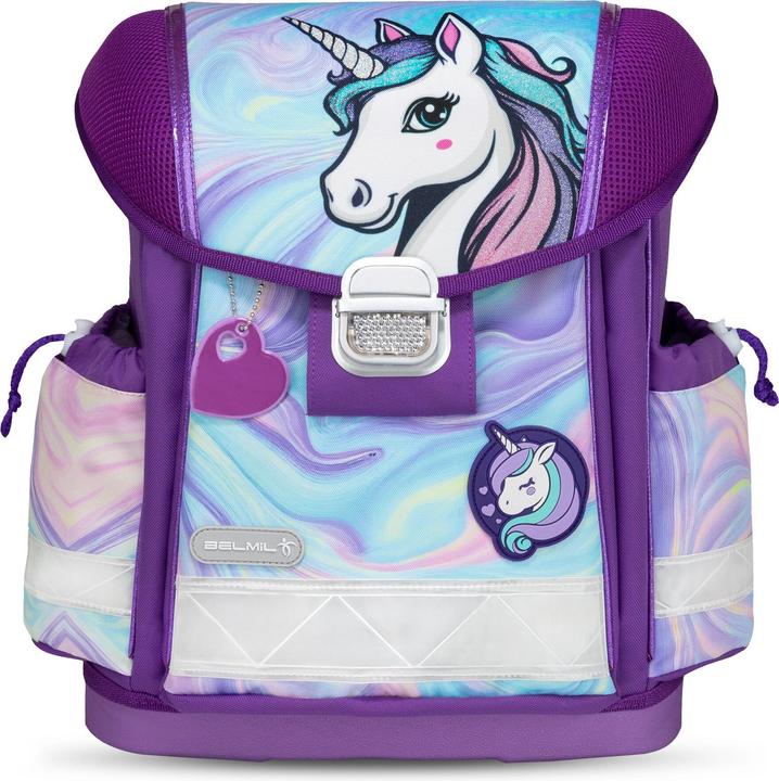 Produktbild Belmil CLASSY Schulrucksack-Set Unicorn Dream (19 l)