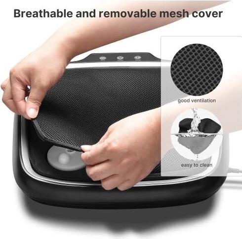 Produktbild Renpho Shiatsu-Fussmassagegerät mit Wärme, Fernbedienung, waschbaren